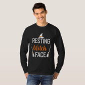 Backprint Resting Wwitch Face T-shirt (Voorkant volledig)