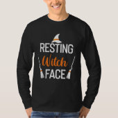Backprint Resting Wwitch Face T-shirt (Voorkant)
