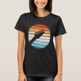 Backprint Retro Rock & Roll Music en Guit T-shirt
