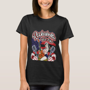 Backprint Rockabella voor het leven Rockabilly T-shirt