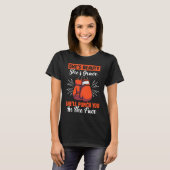 Backprint Schets schoonheidsschalen schraappertje T-shirt (Voorkant volledig)