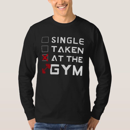 Backprint Single Taken Gym Forgiving Gym Training T-shirt (Voorkant)