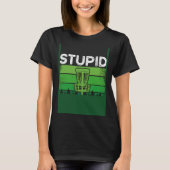 Backprint Stupid Tree Ultimate Frisbee T-shirt (Voorkant)