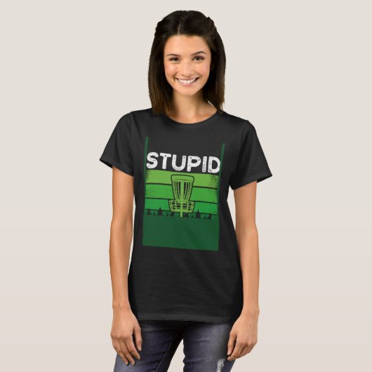 Backprint Stupid Tree Ultimate Frisbee T-shirt (Voorkant volledig)