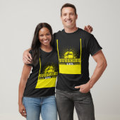 Backprint Sunshine And Bocce Ball T-shirt (Unisex)