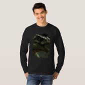 Backprint The dino an epic sight from prehistoric  T-shirt (Voorkant volledig)