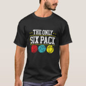 Backprint The Only Six Pack I Ever Need Bocce Ball T-shirt (Voorkant)