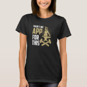 Backprint There is no App for this Goldsmith Craft T-shirt (Voorkant)
