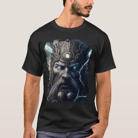 Backprint Thor de legende van de god van de donder T-shirt (Voorkant)