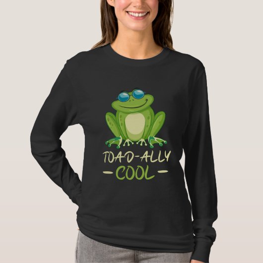 Backprint Toad ally cool cool frog T-shirt (Voorkant)