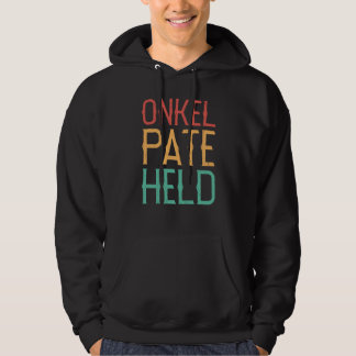 Backprint uncle godfather hero godfather niece and hoodie