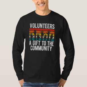 backprint vrijwilligers A naar de Gemeenschap T-shirt