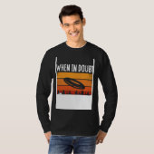 Backprint When In Doubt Layout Ultimate Frisbee T-shirt (Voorkant volledig)