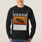 Backprint When In Doubt Layout Ultimate Frisbee T-shirt (Voorkant)