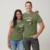 Backroad Iron Garage T-Shirt Scrambler Motorfiets (Unisex)