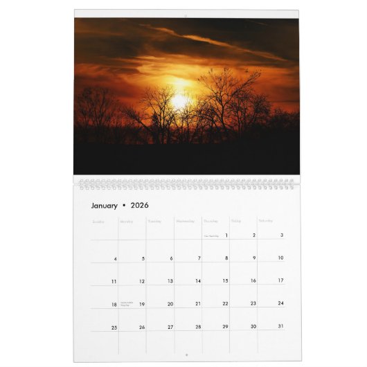 Backroads & Small Towns - KMongtomery Calendar Kalender (Jan 2026)