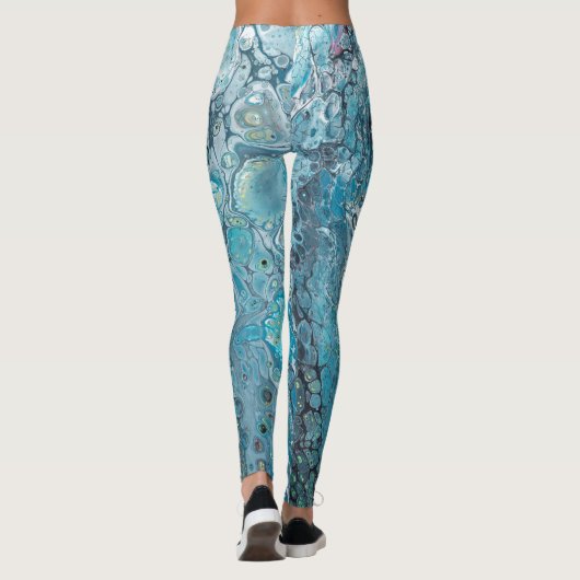 Backroll-ingang | Abstracte Leggings (Achterkant)