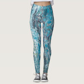 Backroll-ingang | Abstracte Leggings (Voorkant)