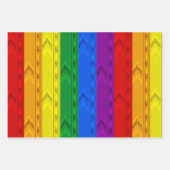 Backrooms Pride Regenboog Inpakpapier Vel (Voorkant 3)