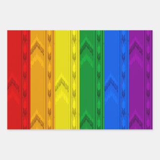 Backrooms Pride Regenboog Inpakpapier Vel