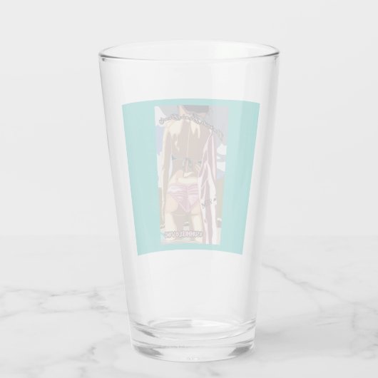 Backside Beach Beauty Glas (Achterkant)