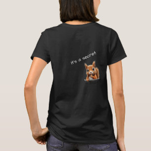 Backside Squirrel Spy T-shirt - "Shh… Het is een g