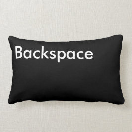 "Backspace" Computer Key Pillow Kussen