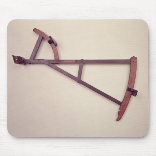Backstaff, 18e eeuw muismat (Voorkant)