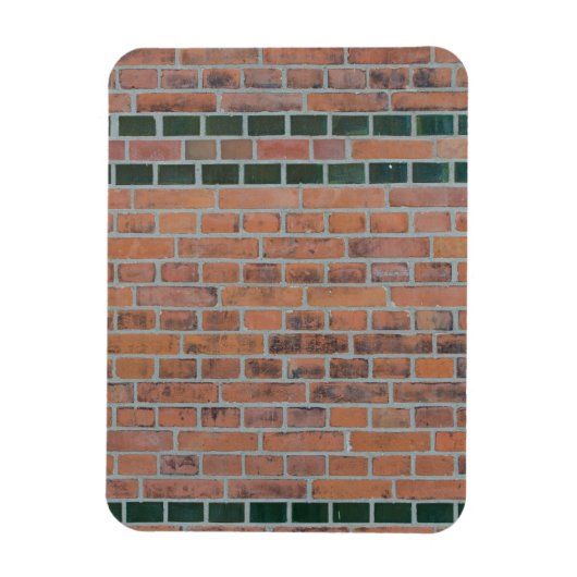 Backsteinwand Magneet (Verticaal)