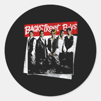 Backstreet â€"Foto Ronde Sticker