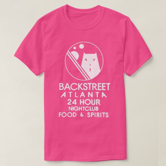 BACKSTREET ATLANTA  T-SHIRT (Design voorkant)