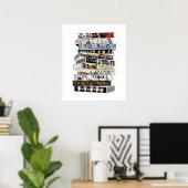 Backstreet Boys Cassettebandje Poster (Thuiskantoor)