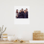 Backstreet Boys vintage Poster (Keuken)