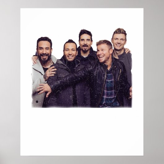 Backstreet Boys vintage Poster (Voorkant)