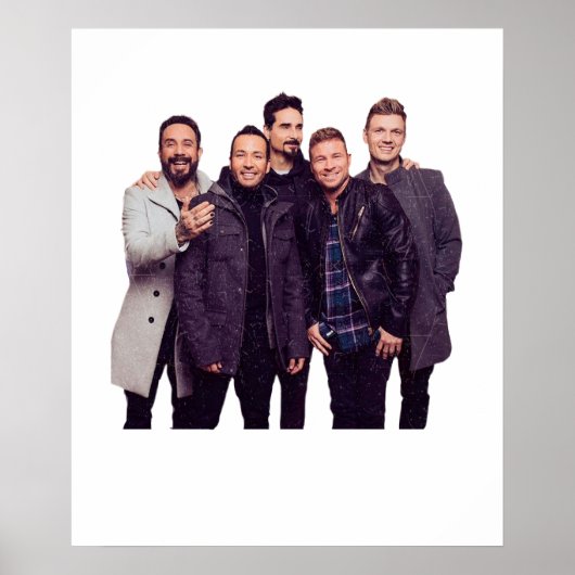 Backstreet Boys vintaget Poster (Voorkant)