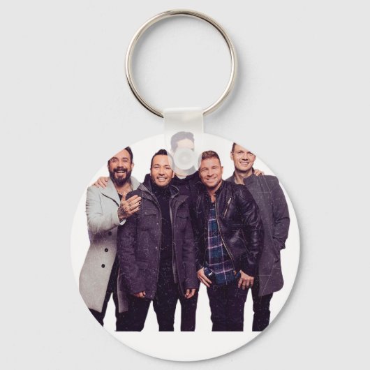 Backstreet Boys vintaget Sleutelhanger (Voorkant)