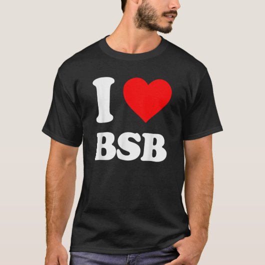 Backstreet Boys voor Heart BSB T-shirt (Voorkant)
