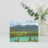 Backswamp bij Banff Briefkaart (Staand voorkant)