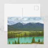 Backswamp bij Banff Briefkaart (Voorkant / Achterkant)