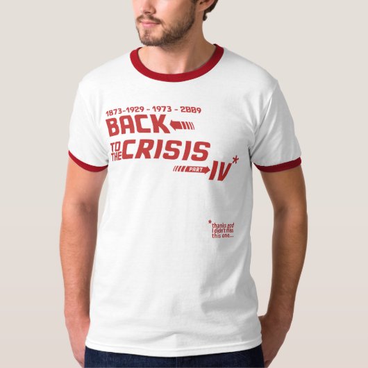 backtothecrisis t-shirt (Voorkant)