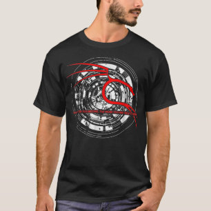 Backtrack Kali Linu met Dragon Tagline T-shirt