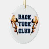 Backtuck club keramisch ornament (Rechts)