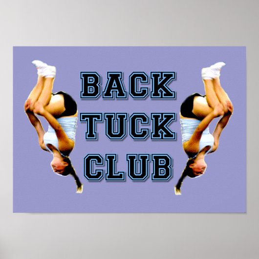 Backtuck club poster (Voorkant)