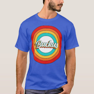 Backus Naam Shirt Backus Circle