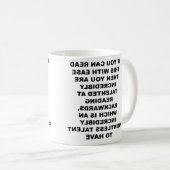 Backwards Skill Funny Mug Koffiemok (Voorkant rechts)