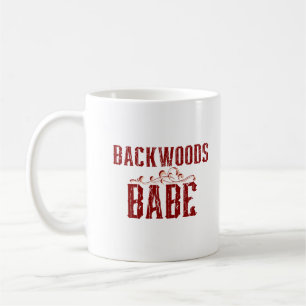 Backwoods Babe Typografie Koffiemok