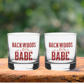 Backwoods Babe Whiskey Glass Set Whisky Glas