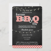 Backyard BaByQ Bash BBQ Baby shower Uitnodiging (Voorkant)