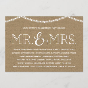 Backyard Bash   Partij bij de Rustige Jubileum Kaart