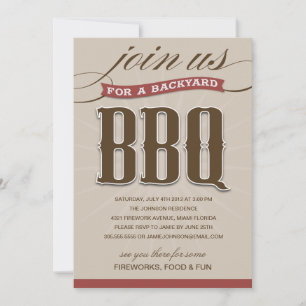 BACKYARD BBQ    PARTIJONDERZOEK KAART